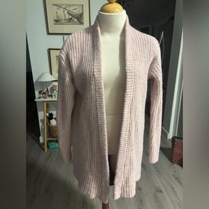 Brooks Brothers Wool Blend Light Pink Cardigan.